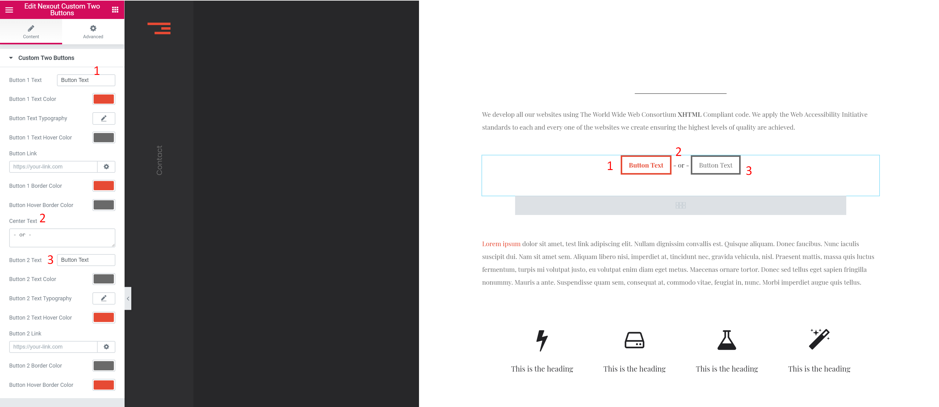 content-two-buttons